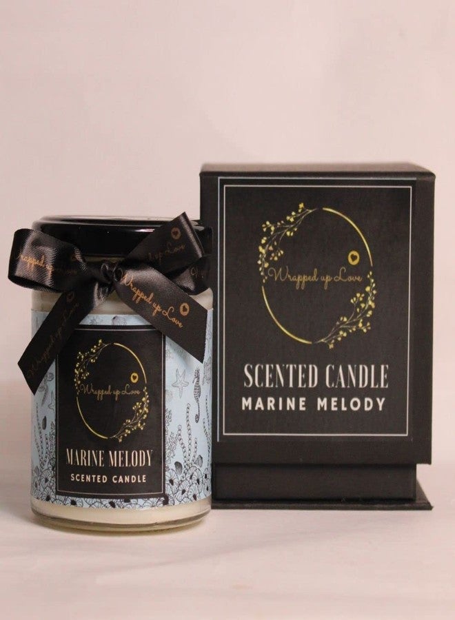 Wrapped up Love Wax Marine Melody Scented Candle (170G) D-3 - Image 1